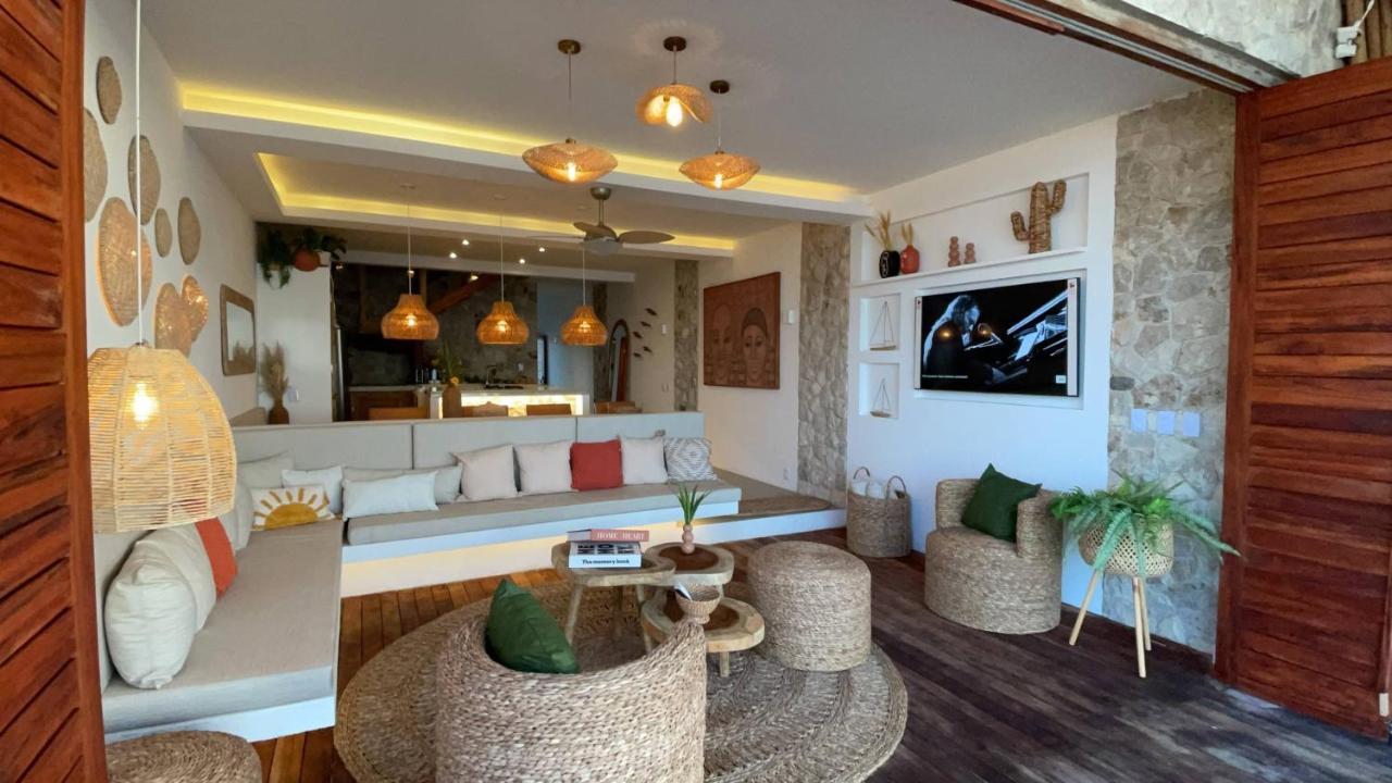 Piticcaia Lodge - Casa Pe Na Areia, Frente Mar - 普雷亚 外观 照片